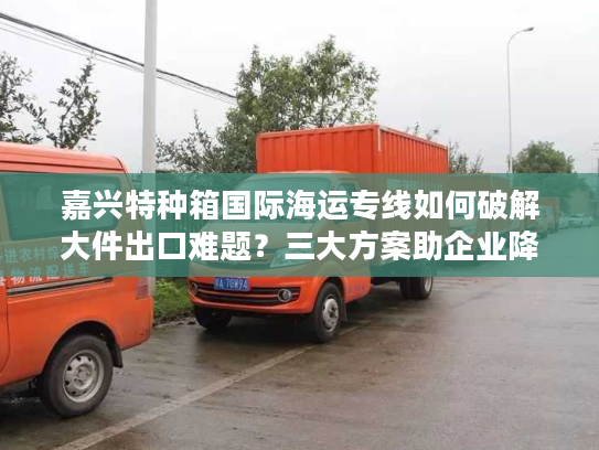 嘉兴特种箱国际海运专线如何破解大件出口难题?三大方案助企业降本增效 嘉兴特种箱国际海运专线如何破解大件出口难题?三大方案助企业降本增效