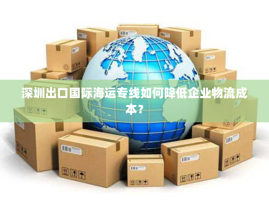 深圳出口国际海运专线如何降低企业物流成本？
