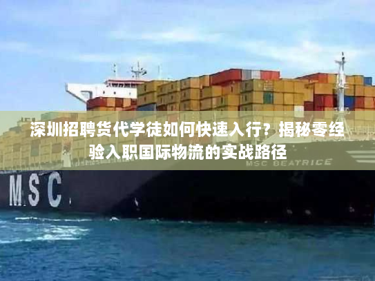 深圳招聘货代学徒如何快速入行?揭秘零经验入职国际物流的实战路径 深圳招聘货代学徒如何快速入行?揭秘零经验入职国际物流的实战路径