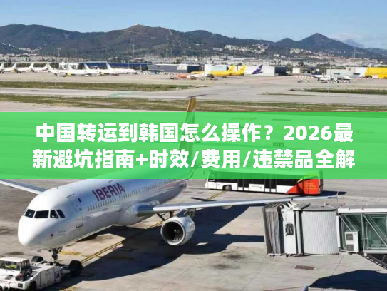 中国转运到韩国怎么操作？2026最新避坑指南+时效/费用/违禁品全解析