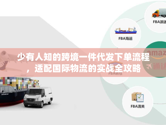 少有人知的跨境一件代发下单流程，适配国际物流的实战全攻略