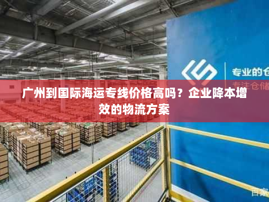 广州到国际海运专线价格高吗？企业降本增效的物流方案