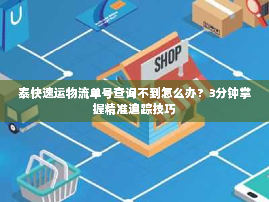 泰快速运物流单号查询不到怎么办?3分钟掌握精准追踪技巧 泰快速运物流单号查询不到怎么办?3分钟掌握精准追踪技巧