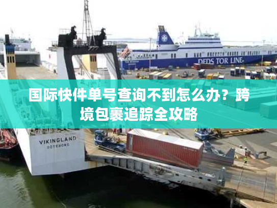 国际快件单号查询不到怎么办?跨境包裹追踪全攻略 国际快件单号查询不到怎么办?跨境包裹追踪全攻略