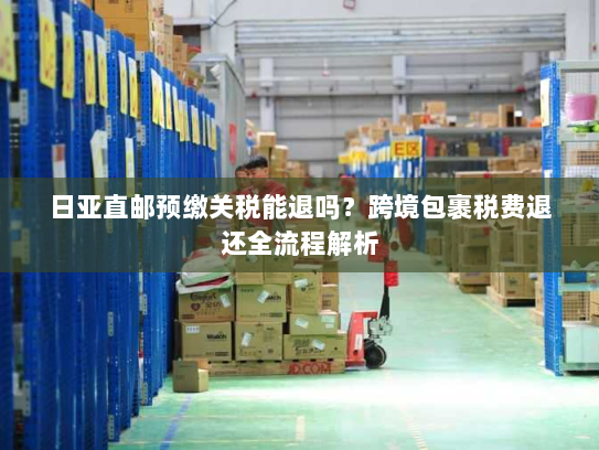 日亚直邮预缴关税能退吗?跨境包裹税费退还全流程解析 日亚直邮预缴关税能退吗?跨境包裹税费退还全流程解析