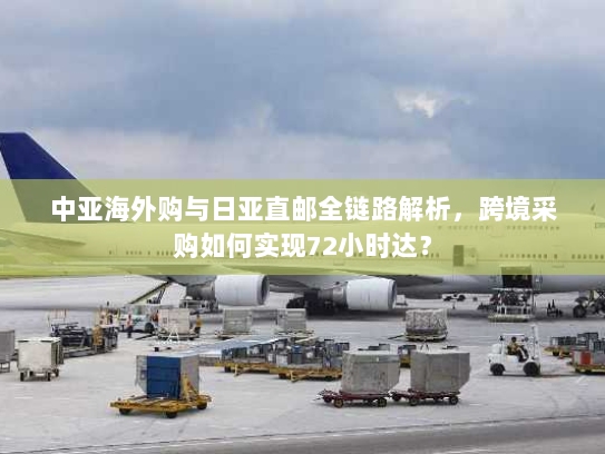 中亚海外购与日亚直邮全链路解析,跨境采购如何实现72小时达? 中亚海外购与日亚直邮全链路解析,跨境采购如何实现72小时达?