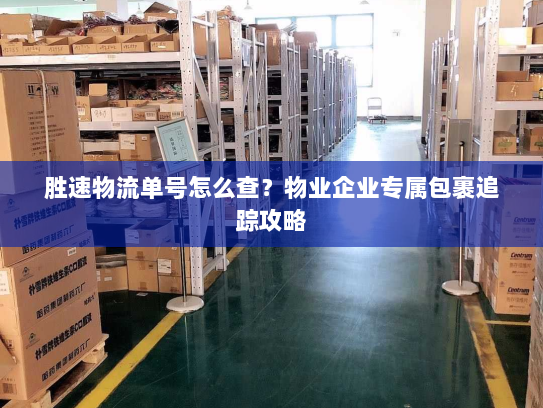 胜速物流单号怎么查？物业企业专属包裹追踪攻略