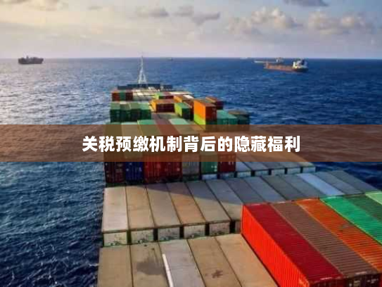 关税预缴机制背后的隐藏福利 关税预缴机制背后的隐藏福利