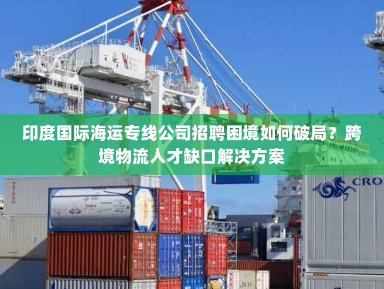 印度国际海运专线公司招聘困境如何破局?跨境物流人才缺口解决方案 印度国际海运专线公司招聘困境如何破局?跨境物流人才缺口解决方案