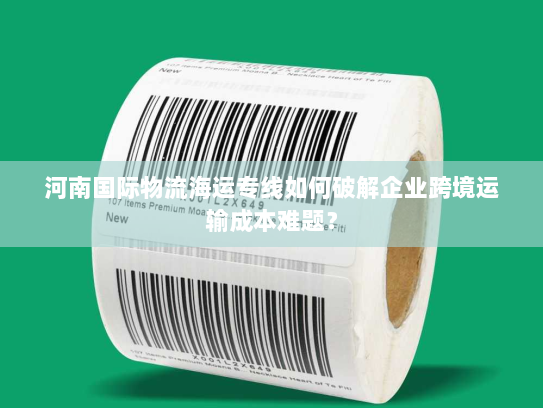 河南国际物流海运专线如何破解企业跨境运输成本难题? 河南国际物流海运专线如何破解企业跨境运输成本难题?