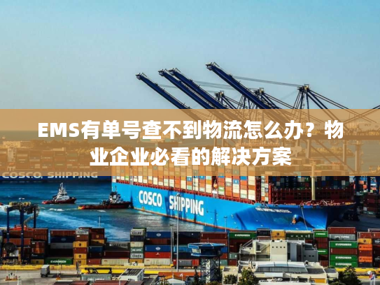 EMS有单号查不到物流怎么办？物业企业必看的解决方案