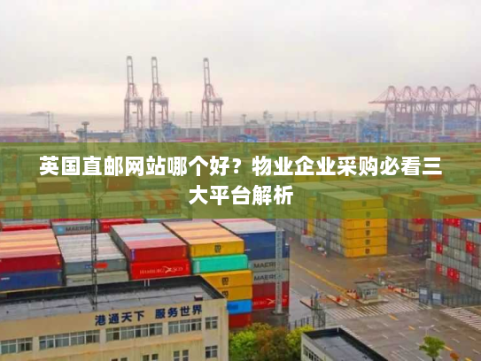 英国直邮网站哪个好?物业企业采购必看三大平台解析 英国直邮网站哪个好?物业企业采购必看三大平台解析