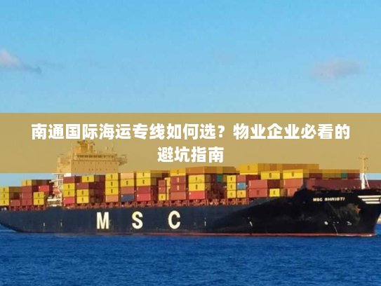 南通国际海运专线如何选？物业企业必看的避坑指南