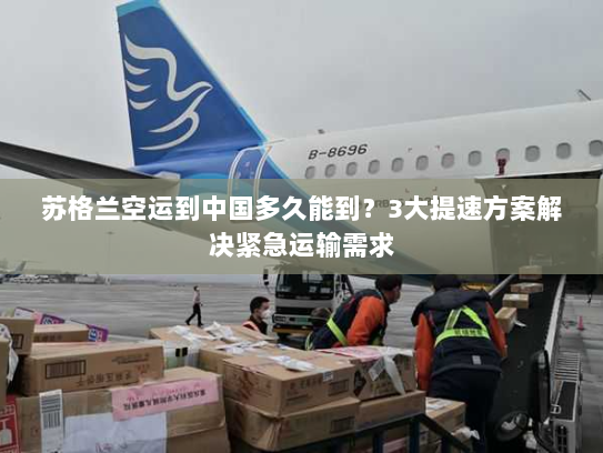 苏格兰空运到中国多久能到？3大提速方案解决紧急运输需求