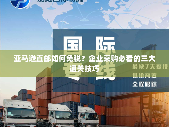 亚马逊直邮如何免税?企业采购必看的三大通关技巧 亚马逊直邮如何免税?企业采购必看的三大通关技巧