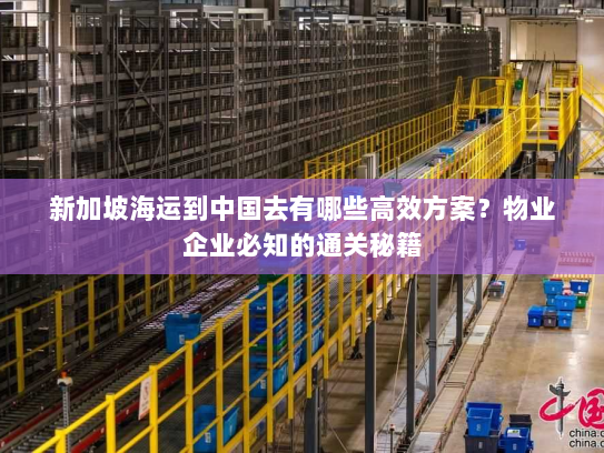 新加坡海运到中国去有哪些高效方案?物业企业必知的通关秘籍 新加坡海运到中国去有哪些高效方案?物业企业必知的通关秘籍