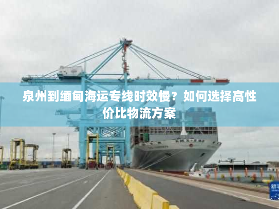 泉州到缅甸海运专线时效慢?如何选择高性价比物流方案 泉州到缅甸海运专线时效慢?如何选择高性价比物流方案