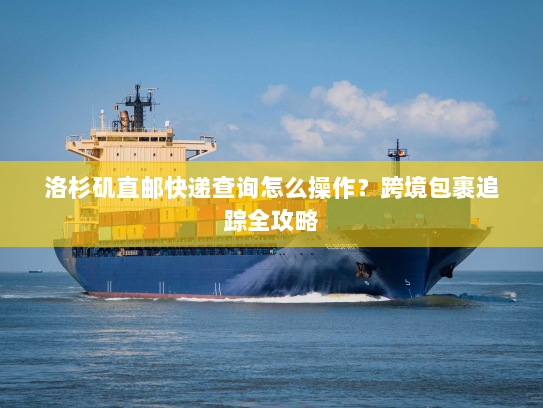 洛杉矶直邮快递查询怎么操作？跨境包裹追踪全攻略