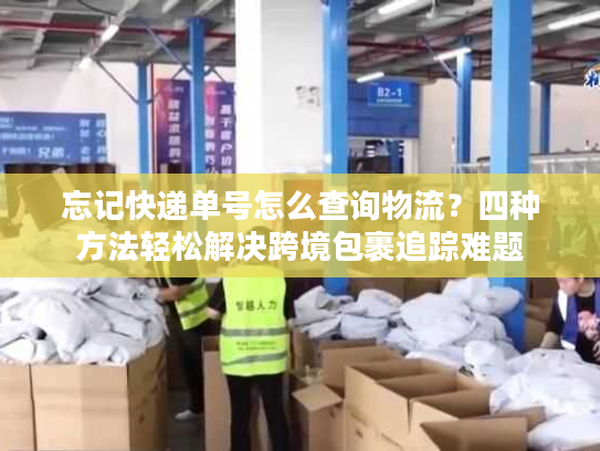 忘记快递单号怎么查询物流?四种方法轻松解决跨境包裹追踪难题 忘记快递单号怎么查询物流?四种方法轻松解决跨境包裹追踪难题