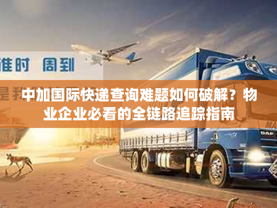 中加国际快递查询难题如何破解？物业企业必看的全链路追踪指南