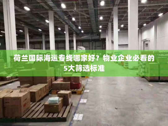 荷兰国际海运专线哪家好?物业企业必看的5大筛选标准 荷兰国际海运专线哪家好?物业企业必看的5大筛选标准