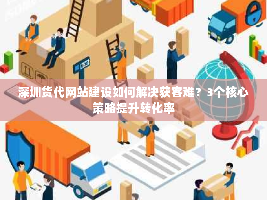 深圳货代网站建设如何解决获客难？3个核心策略提升转化率