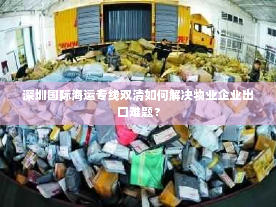 深圳国际海运专线双清如何解决物业企业出口难题? 深圳国际海运专线双清如何解决物业企业出口难题?