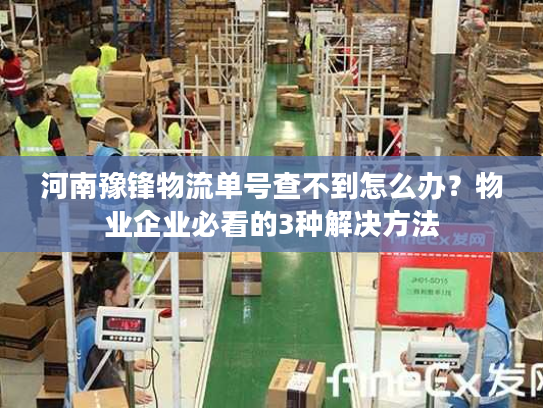 河南豫锋物流单号查不到怎么办？物业企业必看的3种解决方法