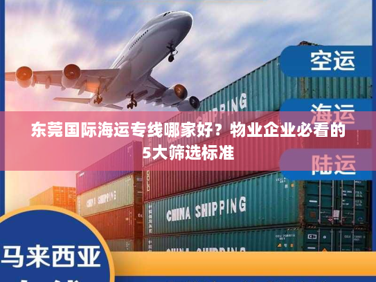 东莞国际海运专线哪家好？物业企业必看的5大筛选标准