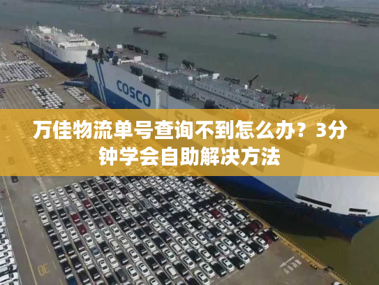 万佳物流单号查询不到怎么办？3分钟学会自助解决方法