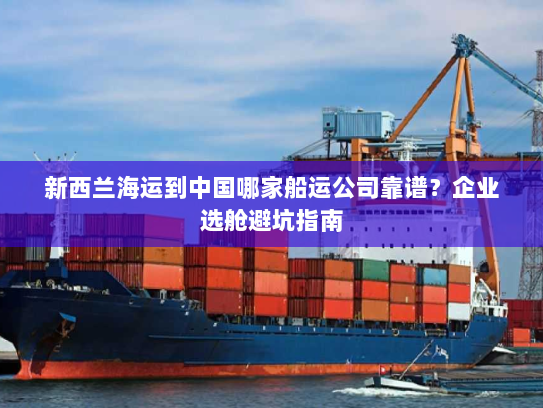 新西兰海运到中国哪家船运公司靠谱？企业选舱避坑指南
