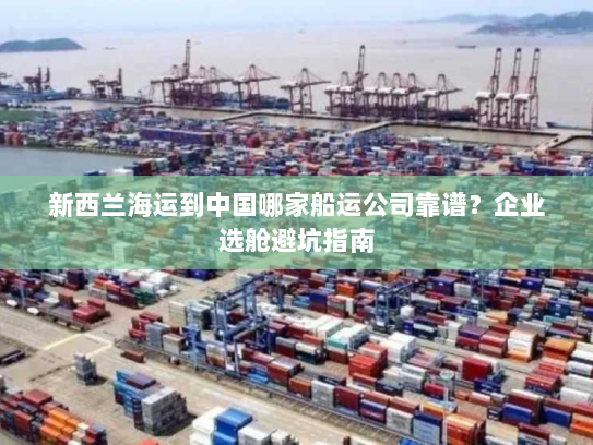 新西兰海运到中国哪家船运公司靠谱？企业选舱避坑指南