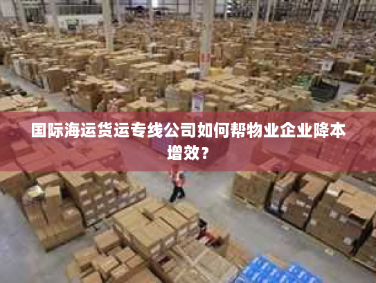 国际海运货运专线公司如何帮物业企业降本增效? 国际海运货运专线公司如何帮物业企业降本增效?