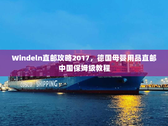 Windeln直邮攻略2017，德国母婴用品直邮中国保姆级教程