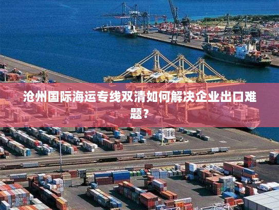 沧州国际海运专线双清如何解决企业出口难题? 沧州国际海运专线双清如何解决企业出口难题?
