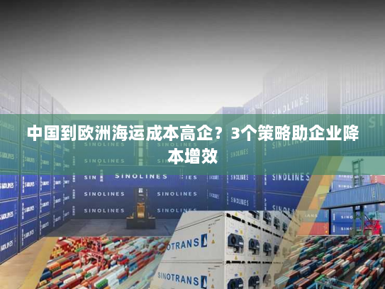 中国到欧洲海运成本高企?3个策略助企业降本增效 中国到欧洲海运成本高企?3个策略助企业降本增效
