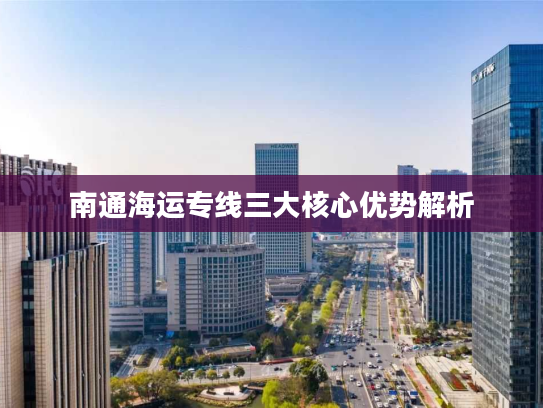 南通海运专线三大核心优势解析 南通海运专线三大核心优势解析