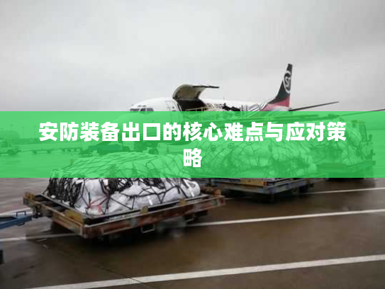 安防装备出口的核心难点与应对策略