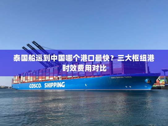 泰国船运到中国哪个港口最快?三大枢纽港时效费用对比 泰国船运到中国哪个港口最快?三大枢纽港时效费用对比