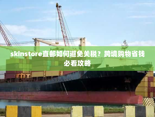 skinstore直邮如何避免关税?跨境购物省钱必看攻略 skinstore直邮如何避免关税?跨境购物省钱必看攻略