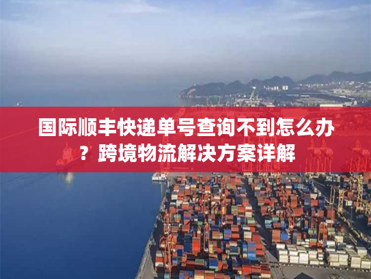 国际顺丰快递单号查询不到怎么办？跨境物流解决方案详解