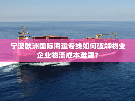 宁波欧洲国际海运专线如何破解物业企业物流成本难题? 宁波欧洲国际海运专线如何破解物业企业物流成本难题?