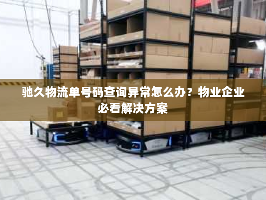 驰久物流单号码查询异常怎么办？物业企业必看解决方案