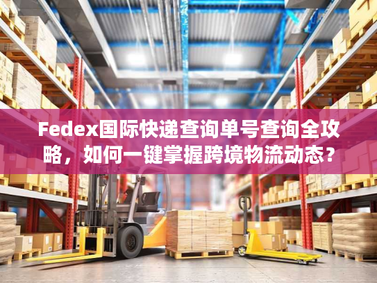Fedex国际快递查询单号查询全攻略，如何一键掌握跨境物流动态？