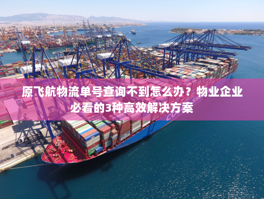 原飞航物流单号查询不到怎么办?物业企业必看的3种高效解决方案 原飞航物流单号查询不到怎么办?物业企业必看的3种高效解决方案