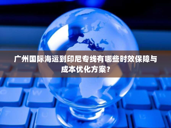 广州国际海运到印尼专线有哪些时效保障与成本优化方案？