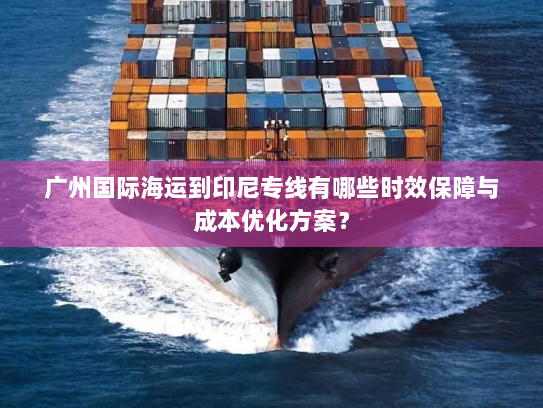 广州国际海运到印尼专线有哪些时效保障与成本优化方案？