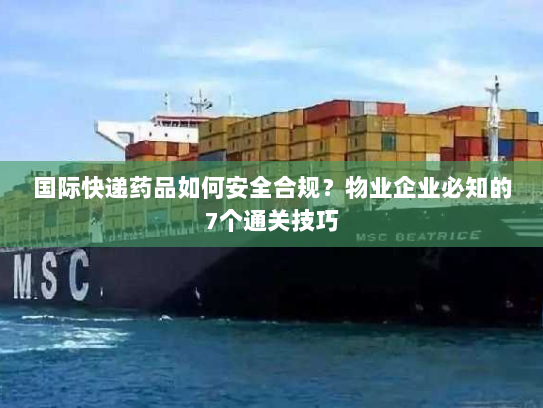 国际快递药品如何安全合规?物业企业必知的7个通关技巧 国际快递药品如何安全合规?物业企业必知的7个通关技巧