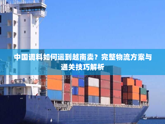 中国调料如何运到越南卖?完整物流方案与通关技巧解析 中国调料如何运到越南卖?完整物流方案与通关技巧解析