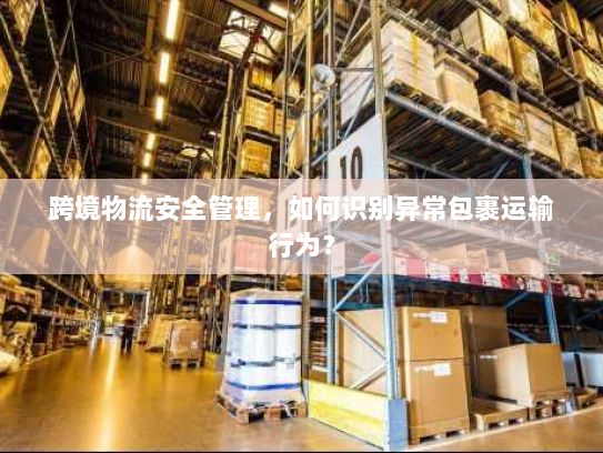 跨境物流安全管理，如何识别异常包裹运输行为？